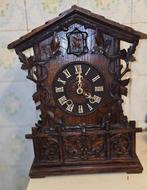 tafelklok met koekoeksklok, Zwarte Woud pendule - Hout,
