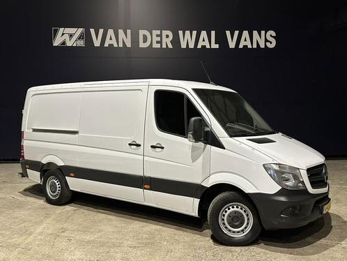 Zakelijke Lease |  Mercedes-Benz Sprinter 316 CDI 164pk L2H1, Auto's, Bestelauto's, Dealer onderhouden, Lease, Zwart, Handgeschakeld