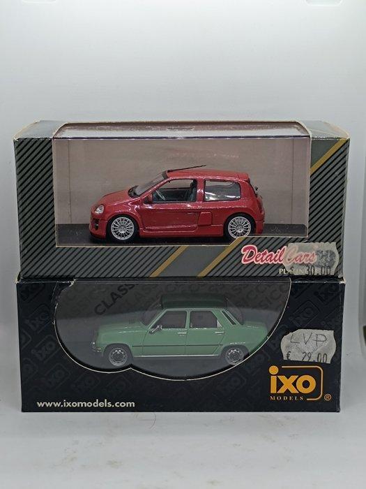 Detail cars, IXO 1:43 - Modelauto (2) - Reno models scale, Hobby en Vrije tijd, Modelauto's | 1:5 tot 1:12