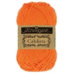Scheepjes Cahlista - 281 tangerine - Katoen Garen, Ophalen of Verzenden, Nieuw