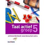 Taal Actief versie 4 Antwoordenboek Woordenschat groep 5, Boeken, Verzenden, Nieuw