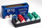 Bicycle - Poker Chips - 8 gram - Klei - 100 stuks, Hobby en Vrije tijd, Gezelschapsspellen | Kaartspellen, Ophalen of Verzenden