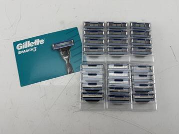 Veiling - Gillette Mach3 Scheermesjes – 32 stuks beschikbaar voor biedingen