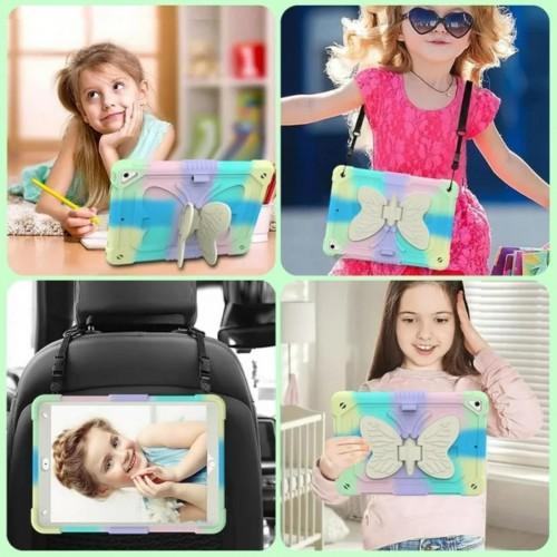 Vlinder Vorm Kickstand Tablet Hoes met Schouderriem voor iPa, Huis en Inrichting, Banken | Complete zithoeken, Verzenden