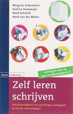 Zelf Leren Schrijven, 9789047300250, Zo goed als nieuw, Studieboeken, Verzenden