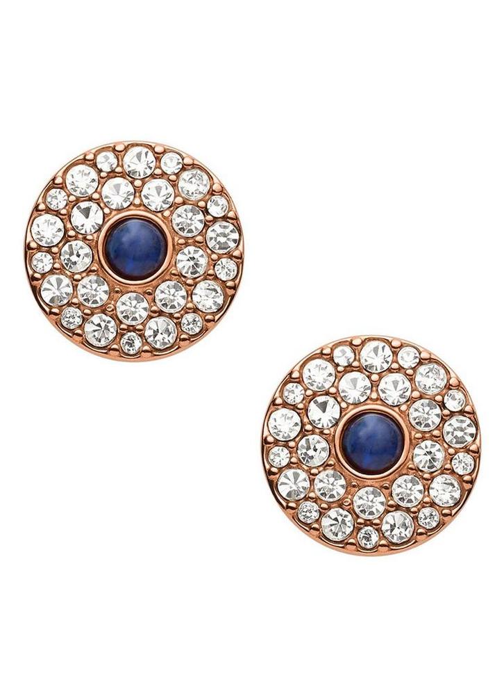 Fossil Oorstekers met strass JF03583791, Sieraden, Tassen en Uiterlijk, Oorbellen, Verzenden