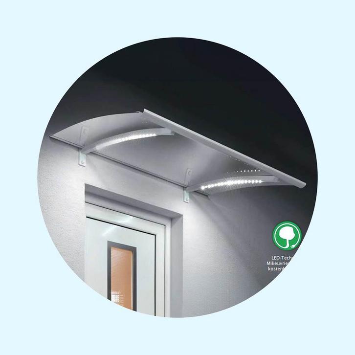 Getoogde luifel met LED-techniek | PT/ET LED, Doe-het-zelf en Verbouw, Kozijnen en Schuifpuien, Nieuw, Verzenden