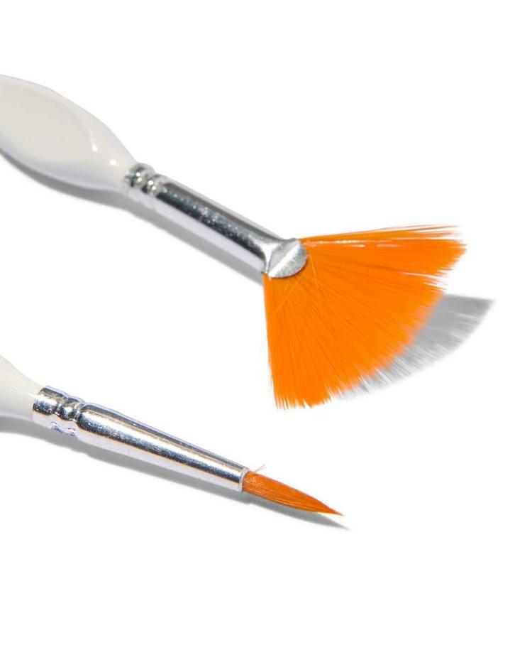 HEMA Schilderpenselen met diverse punt - 5 stuks 2+1 gratis, Hobby en Vrije tijd, Schilderen, Nieuw, Verzenden