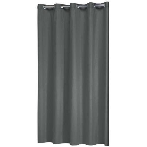 Douchegordijn Sealskin 180x200 Grijs | OP=OP | Luxe Uitst..., Huis en Inrichting, Badkamer | Badtextiel en Accessoires, Grijs