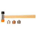 Uitdeukhamer - Ø 28mm - 250 gram - Met verwisselbare kop, Ophalen of Verzenden, Nieuw