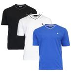 Donnay Donnay Heren - 3-Pack - T-Shirt Jason - Zwart / Wit /, Kleding | Heren, T-shirts, Verzenden, Nieuw