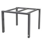 Goa dining tuintafel 95x95xH75 cm aluminium donkergrijs 4, Ophalen of Verzenden, Nieuw