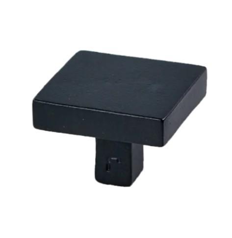 Meubelknop Jolie Carre 40 mm zwart, Doe-het-zelf en Verbouw, Hang- en Sluitwerk, Verzenden