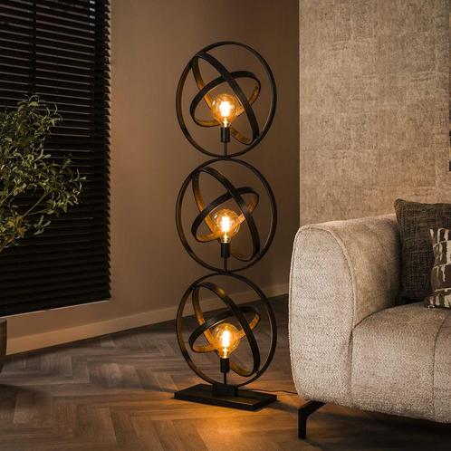 *WOONWINKEL* Vloerlamp Metalen Ringen, Huis en Inrichting, Lampen | Vloerlampen, Nieuw, Verzenden