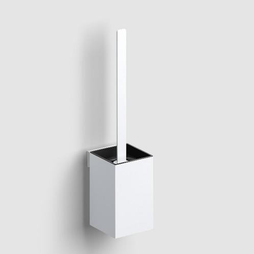 Toiletborstelgarnituur Clou Fold 35,3 x 8 cm Mat Wit, Doe-het-zelf en Verbouw, Sanitair, Bad, Nieuw, Ophalen of Verzenden