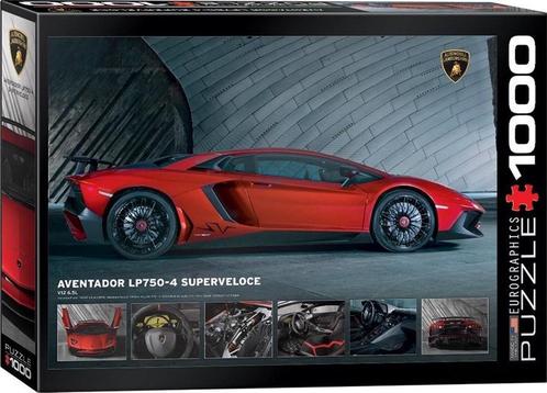 Lamborghini Aventador SV Puzzel (1000 stukjes) |, Hobby en Vrije tijd, Denksport en Puzzels, Nieuw, Verzenden
