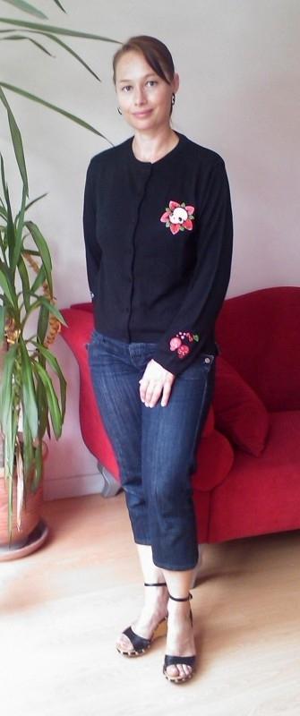 Suicide Glam, Skull Cardi Suicide Glam meets Candy Cane, Lim, Kleding | Dames, Truien en Vesten, Nieuw, Verzenden