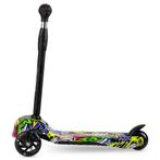 Stijlvolle aluminium step met graffiti design - Tot 35 kg, Fietsen en Brommers, Steps, Ophalen of Verzenden, Nieuw