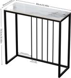 Sidetable - Wandtafel - Console tafel - Consoletafel - 80×30, Huis en Inrichting, Tafels | Sidetables, Verzenden, Zo goed als nieuw