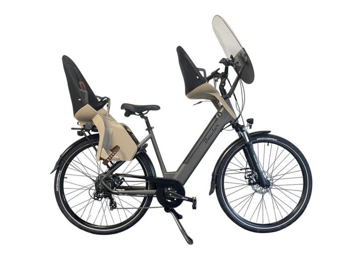 Elektrische moederfiets - de Bouvier Breeze Buddy, Fietsen en Brommers, Elektrische fietsen, 50 km per accu of meer, Nieuw, Overige merken