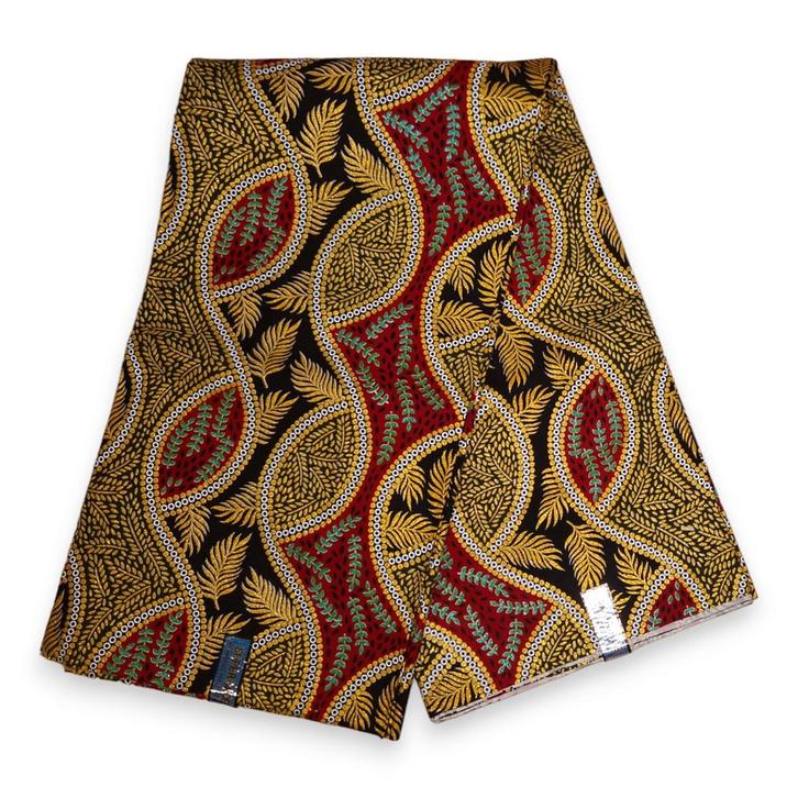 Afrikaanse stof - Exclusief versierd met glittereffecten 100, Hobby en Vrije tijd, Stoffen en Lappen, Nieuw, Ophalen of Verzenden