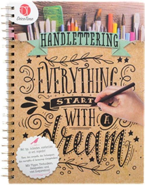 Handlettering 8717438473406 deco time, Boeken, Overige Boeken, Gelezen, Verzenden