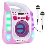 Fenton SBS30P draagbare karaoke set met Bluetooth, CD+G en m, Audio, Tv en Foto, Karaoke-apparatuur, Verzenden, Nieuw