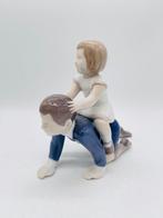 Bing & Grondahl - Beeldje - “My horse” Brother and sister