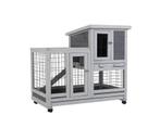 MaxxPet Konijnenhok 95x63x93cm (Knaagdieren & konijnen), Dieren en Toebehoren, Knaagdieren en Konijnen | Hokken en Kooien, Verzenden