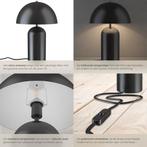 Tweedekans | tectake Tafellamp – Paddenstoeldesign – 40 W –, Huis en Inrichting, Lampen | Tafellampen, Ophalen of Verzenden, Zo goed als nieuw
