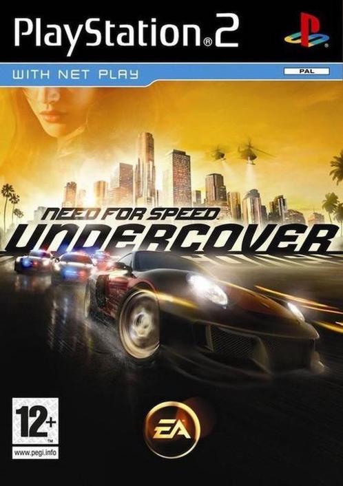 Need for Speed Undercover (PS2 Games) (Playstation 2), Spelcomputers en Games, Games | Sony PlayStation 2, Zo goed als nieuw, Ophalen of Verzenden