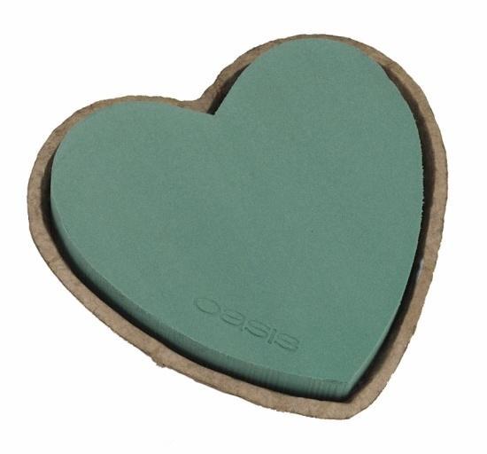 Oasis® biolit® heart 33 cm steekschuim oase voor verse, Huis en Inrichting, Woonaccessoires | Kunstplanten en Kunstbloemen, Nieuw