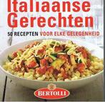 Italiaanse gerechten boek 50 recepten voor elke gelegenheid, Verzenden, Zo goed als nieuw, Bertolli