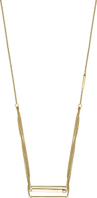 Esprit ESNL00351342 Lure collier - Zilver geelgoudverguld -, Sieraden, Tassen en Uiterlijk, Kettingen, Verzenden