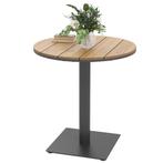 TRUUSK Tuintafel Ø70 Cm, Weerbestendig Rond Balkontafel Met, Tuin en Terras, Overige Tuin en Terras, Verzenden, Nieuw