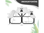 Coast Beer Tent Set - Picknicktafel met 2 Banken -, Verzenden, Nieuw