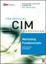 CIM coursebook: Marketing fundamentals 2007-2008 by Geoffrey, Gelezen, Frank Withey, Geoff Lancaster, Verzenden