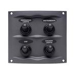 BEP Marine 900-4WP Schakelpaneel 4 Schakelaars, Watersport en Boten, Ophalen of Verzenden, Nieuw