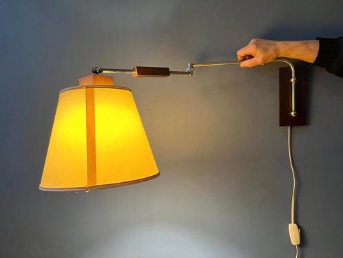 Vintage Mid Century Wall Lamp / Wooden Lamp, Huis en Inrichting, Lampen | Wandlampen, Nieuw, Ophalen of Verzenden