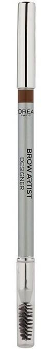 L'OREAL BROW ARTIST DESIGNER 303 DEEP BROWN WENKBRAUWPOTLO.., Verzenden, Nieuw