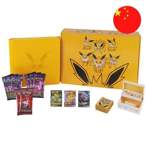 Pokemon Jolteon Eevee GX Gift Box - Chinese (Nieuw), Hobby en Vrije tijd, Verzamelkaartspellen | Pokémon, Nieuw, Verzenden