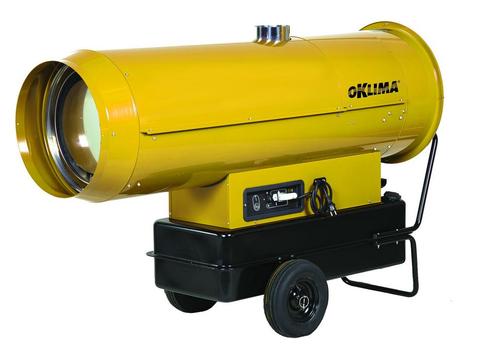 Oklima PH 400 heteluchtkanon indirect gestookt, Zakelijke goederen, Machines en Bouw | Overig, Ophalen of Verzenden