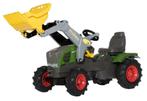 LUXE Rolly Toys Traptractor met Luchtbanden en Voorlader, Nieuw, Ophalen of Verzenden, Trapvoertuig