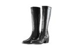 Notre-V Laarzen in maat 43 Zwart | 10% extra korting, Kleding | Dames, Schoenen, Verzenden, Zwart, Zo goed als nieuw, Hoge laarzen