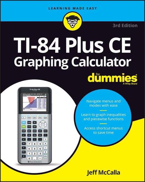 9781119887607 TI-84 Plus CE Graphing Calculator For Dummies, Boeken, Studieboeken en Cursussen, Nieuw, Verzenden