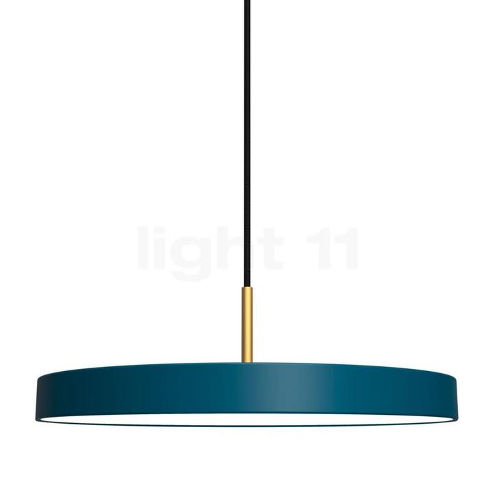 Umage Asteria Hanglamp LED, blauw/cover messing - Ra 83, Huis en Inrichting, Lampen | Hanglampen, Nieuw, Verzenden