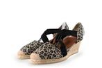 Verbenas Espadrilles in maat 39 Panter | 10% extra korting, Kleding | Dames, Schoenen, Overige kleuren, Verzenden, Verbenas, Zo goed als nieuw