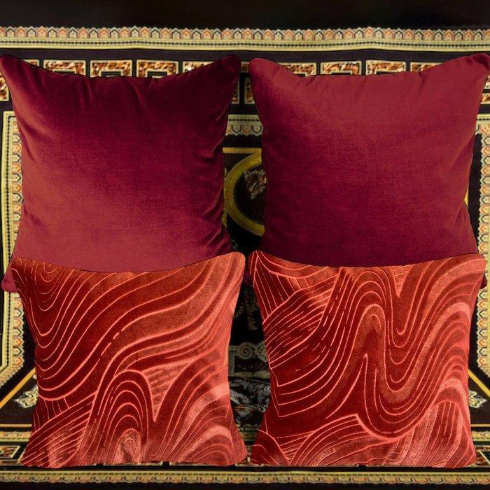 Métaphores -New Collection Nieuwe set van vier - Kussen, Antiek en Kunst, Antiek | Kleden en Textiel