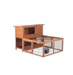 MaxxPet Konijnenhok 147x112x94cm (Knaagdieren & konijnen), Dieren en Toebehoren, Knaagdieren en Konijnen | Hokken en Kooien, Verzenden