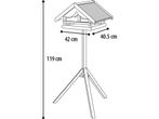 Flamingo Hafnir - Voederhuis met Staander - Waterbestendig -, Huis en Inrichting, Woonaccessoires | Overige, Verzenden, Nieuw
